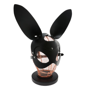 UNTAMED ADJUSTABLE RABBIT MASK - BLACK