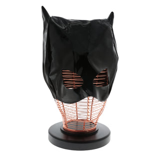 UNTAMED VINYL CAT WOMAN MASK - BLACK