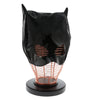 UNTAMED BLACK VINYL LEATHER CAT WOMAN MASK ONE SIZE