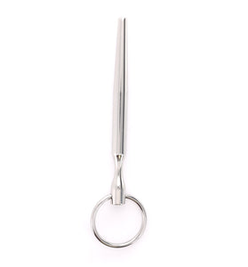 URETHRAL STAINLESS SOLID 5IN WITH INTERCHANGEABLE STAINLESS GLAN RINGS