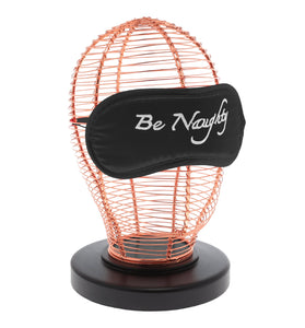 SEXCAPADES SATIN BE NAUGHTY MASK