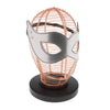 SEXCAPADES FAUX LEATHER CAT MASK W/ EARS