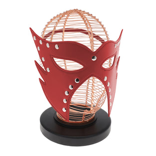 SEXCAPADES FULL FACE MASK W/RIVETS