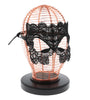 SEXCAPADES BLACK FULL FACE LACE APPLIQUE MASK