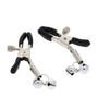 EROGENOUS ZONE ADJUSTABLE NIPPLE CLAMPS W/ SILVER BELLS