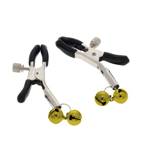 EROGENOUS ZONE NIPPLE CLAMPS - YELLOW BELLS