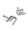 EROGENOUS ZONE SILVER METAL NIPPLE VISE SMALL