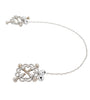 EFFECTIVE BEHAVIOR METAL FLOWER 4 WAY NIPPLE VISE W/ CHAIN