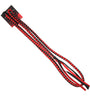 WHIP RED/BLACK PVC 74IN