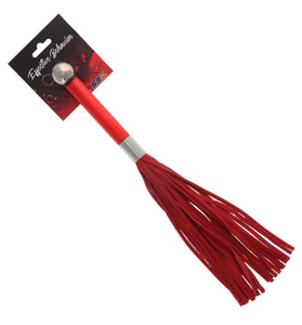 FLOGGER RED/METAL HANDLE 15IN LEATHER