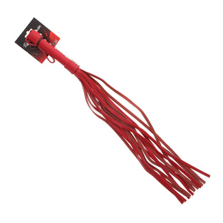 EFFECTIVE BEHAVIOR 25IN LEATHER FLOGGER - RED