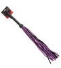 FLOGGER BLACK/PURPLE 26IN LEATHER