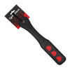 Black Paddle with Red Hearts