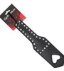 Black Heart Cut-Out Studded Paddle