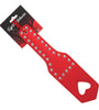 Red Cut-Out Studded Paddle