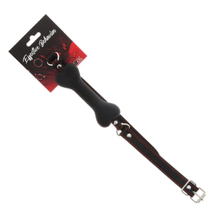 EFFECTIVE BEHAVIOR SILICA DOG BONE - BLACK