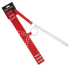 EFFECTIVE BEHAVIOR CIRCLE RIVIT V THROAT COLLAR,LEASH - RED