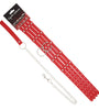 COLLAR RED PVC FENCE STACKED W/LEASH