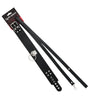 COLLAR BLACK PVC W/PVC LEASH