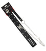 COLLAR BLACK CIRCLE RIVET W/LEASH