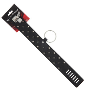 EFFECTIVE BEHAVIOR LOCKED SPIKE RIVIT COLLAR - BLACK