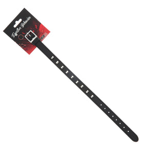 COLLAR BLACK PVC W/METAL STUDS