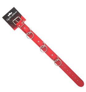 COLLAR RED 4 LOOPS