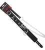 COLLAR BLACK 4 LOOPS W/LEASH