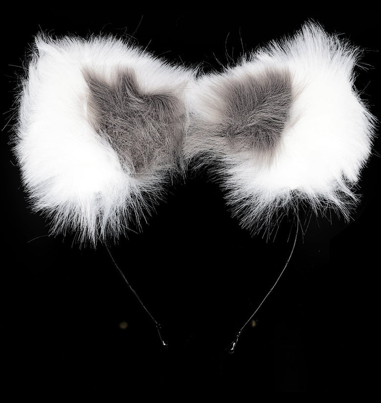 FAUX FUR CAT EARS