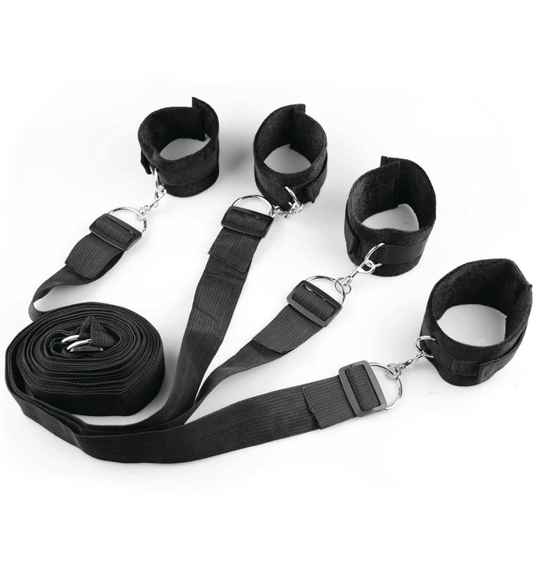 Bound By Action Bed Restraint Set