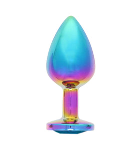 BOTTOM JEWELS MULTICOLOR ALLOY W/ BLUE JEWEL MEDIUM PLUG