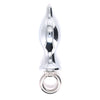 SMALL TEARDROP ALLOY PLUG - SILVER