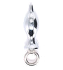 SMALL TEARDROP ALLOY PLUG - SILVER