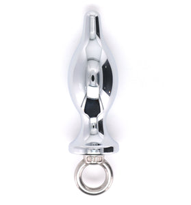 MED TEARDROP ALLOY PLUG - SILVER