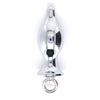 LRG TEARDROP ALLOY PLUG - SILVER