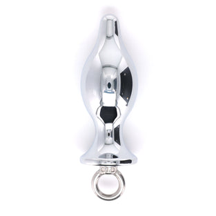 LRG TEARDROP ALLOY PLUG - SILVER