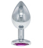 BJ STAINLESS STEEL PLUG SMALL - PURPLE