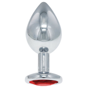 BJ STAINLESS STEEL PLUG LRG - RED