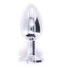 BJ STAINLESS STEEL PLUG SMALL - CLEAR
