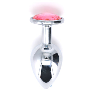 BJ STAINLESS STEEL PLUG LRG - PINK