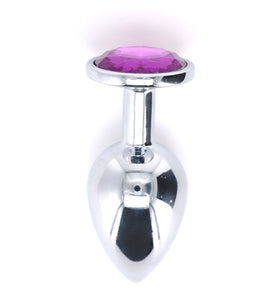 BJ STAINLESS STEEL PLUG LRG - PURPLE