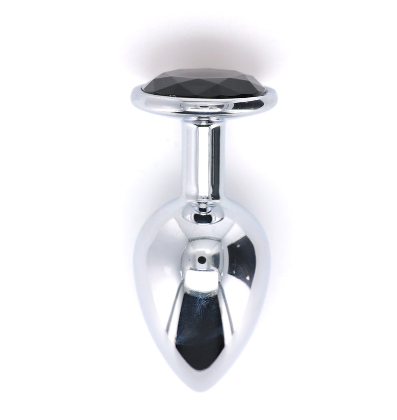 BJ STAINLESS STEEL PLUG LRG - BLACK