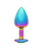 MULTICOLOR ALLOY SMALL PLUG/GREEN JEWEL