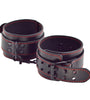 BONDAGE FETISH PLEASURE ANKLE CUFFS BLACK