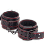 BONDAGE FETISH PLEASURE HANDCUFFS BLACK