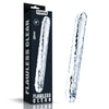 12" FLAWLESS CLEAR DOUBLE DILDO