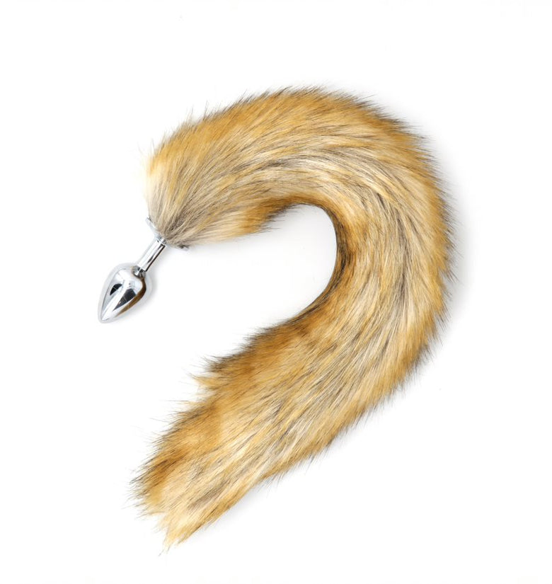 FAUX FOX TAIL BROWN