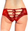 NAUGHTY BOW TIES BIKINI PANTY RED