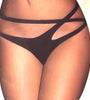 DON'T CROSS ME STRAPPY PANTY BLACK M/L
