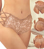 HIGH  AND MIGHTY STRAPPY SIDE LACE PANTY NUDE